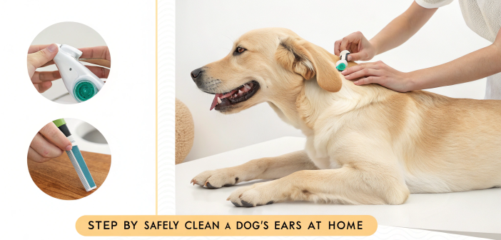 How to Clean Dog Ears at Home Safely